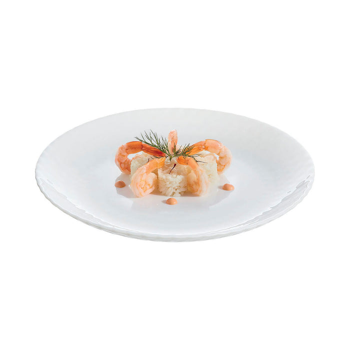 Farfurie pentru desert Luminarc Pampille Alb Sticlă (19 cm) (24 Unități)