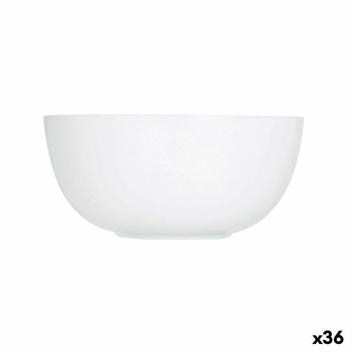 Bol Luminarc Diwali Alb Sticlă 12 cm (36 Unități)
