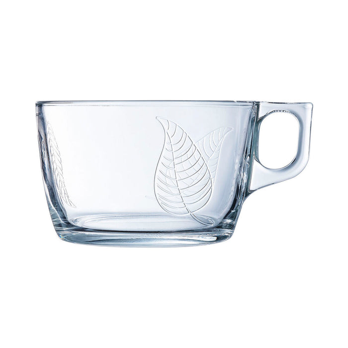 Hrnek Luminarc Mare Frunze Transparent Sticlă (500 ml) (6 Unități)