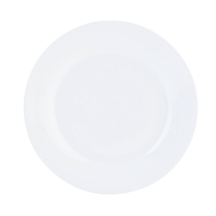 Platou Plat Quid Basic Alb Ceramică 23 cm (12 Unități)