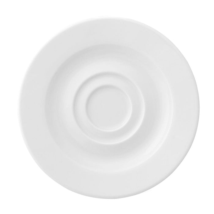 Farfurie Ariane Prime Espresso Ceramică Alb 13 cm (12 Unități)
