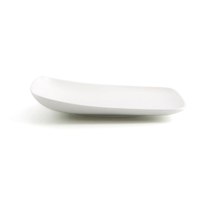 Platou Plat Ariane Vital Square Pătrat Alb Ceramică 24 x 19 cm (12 Unități)