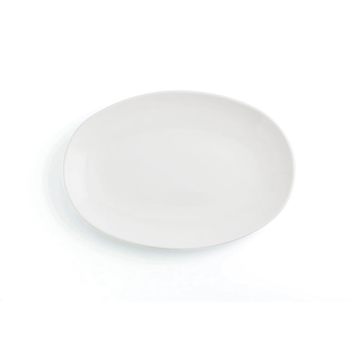 Platou pentru Servire Ariane Vital Coupe Oval Ceramică Alb Ø 32 cm 6 Piese
