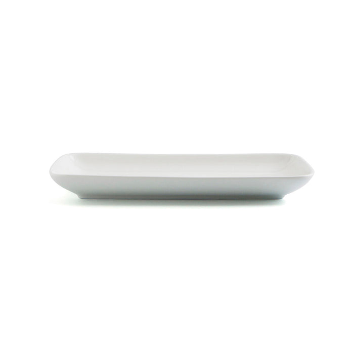 Platou pentru Servire Ariane Vital Coupe Dreptunghiular Ceramică Alb (28 x 14 cm) (6 Unități)