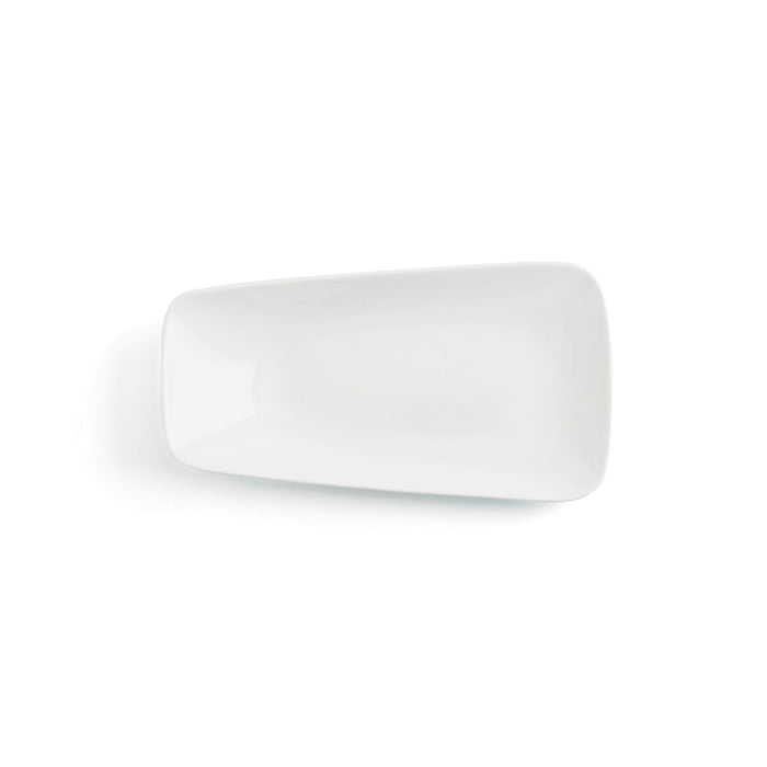 Platou Plat Ariane Vital Rectangular Dreptunghiular Alb Ceramică 24 x 13 cm (12 Unități)