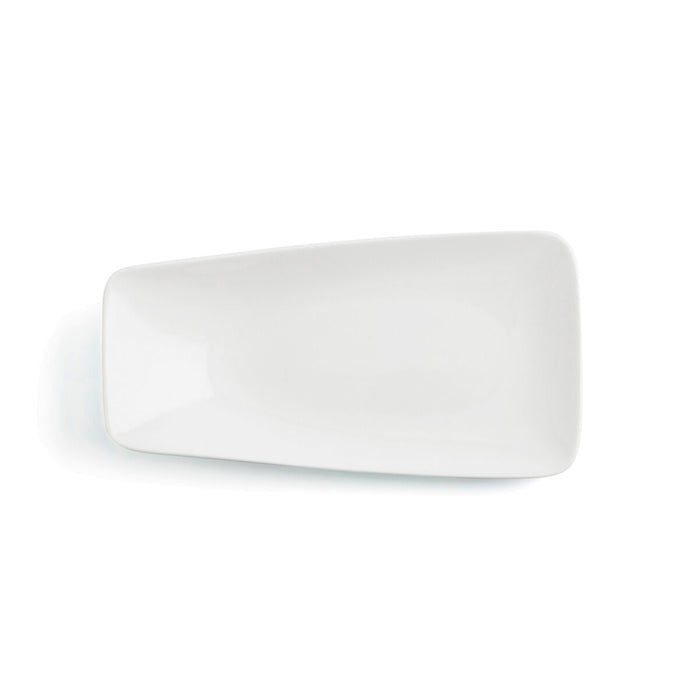Platou Plat Ariane Vital Rectangular Dreptunghiular Alb Ceramică 38 x 20,4 cm (6 Unități)
