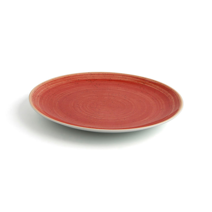 Platou Plat Ariane Terra Roșu Ceramică Ø 29 cm (6 Unități)