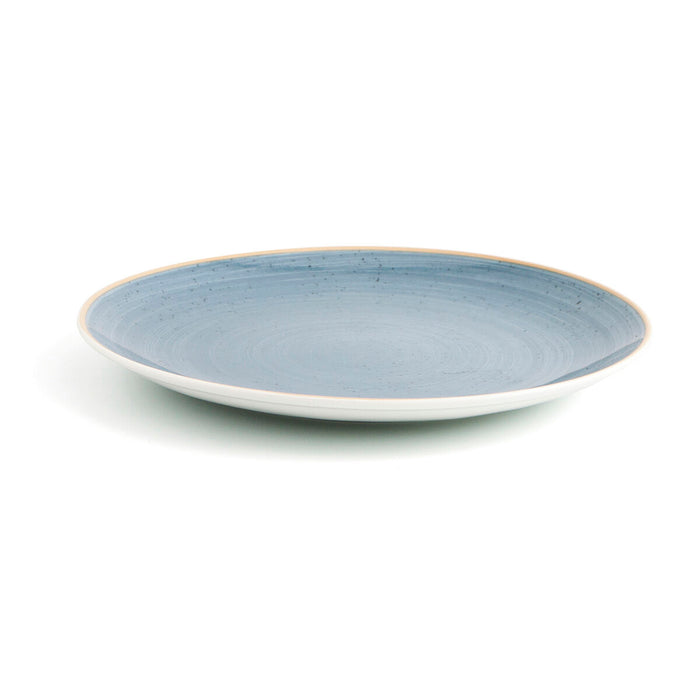 Platou Plat Ariane Terra Albastru Ceramică Ø 31 cm (6 Unități)