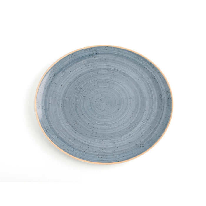 Platou Plat Ariane Terra Albastru Ceramică 30 x 27 cm (6 Unități)