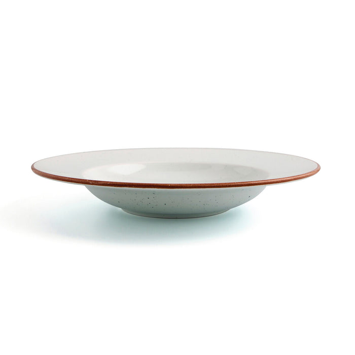 Farfurie Adâncă Ariane Terra Ceramică Bej (Ø 26 cm) (6 Unități)