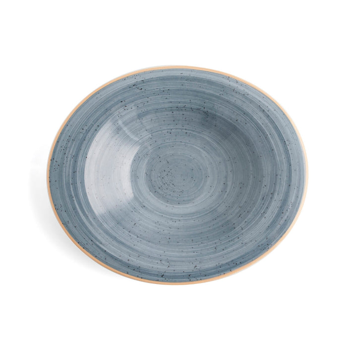 Farfurie Adâncă Ariane Terra Ceramică Albastru (Ø 29 cm) (6 Unități)