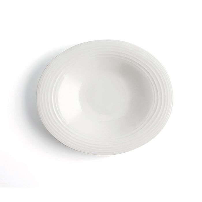 Farfurie Adâncă Ariane A'bordo Ceramică Alb (Ø 29 cm) (6 Unități)