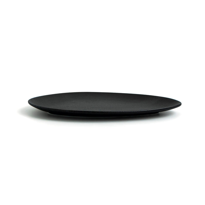 Platou Plat Ariane Antracita Triunghiular Negru Ceramică Ø 21 cm (12 Unități)