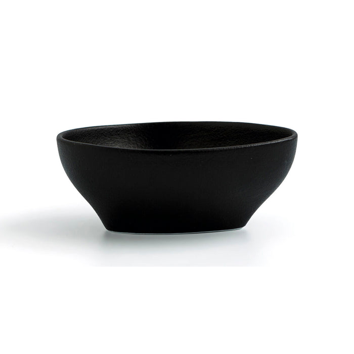 Bol Ariane Antracita Triunghiular Ceramică Negru (12 cm) (12 Unități)