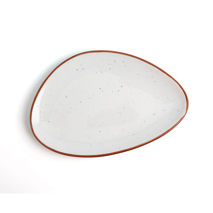 Platou Plat Ariane Terra Bej Ceramică Ø 21 cm (12 Unități)