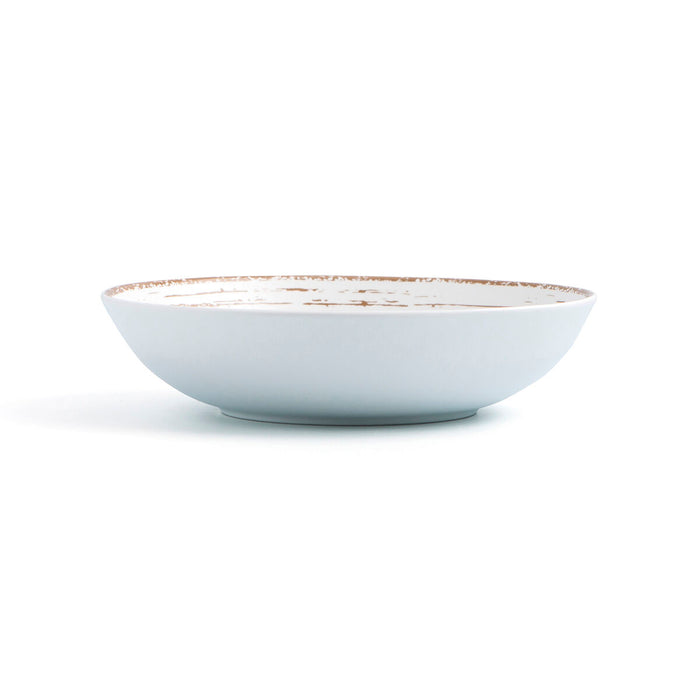 Farfurie Adâncă Ariane Tornado Ceramică Bicolor (Ø 21 cm) (6 Unități)