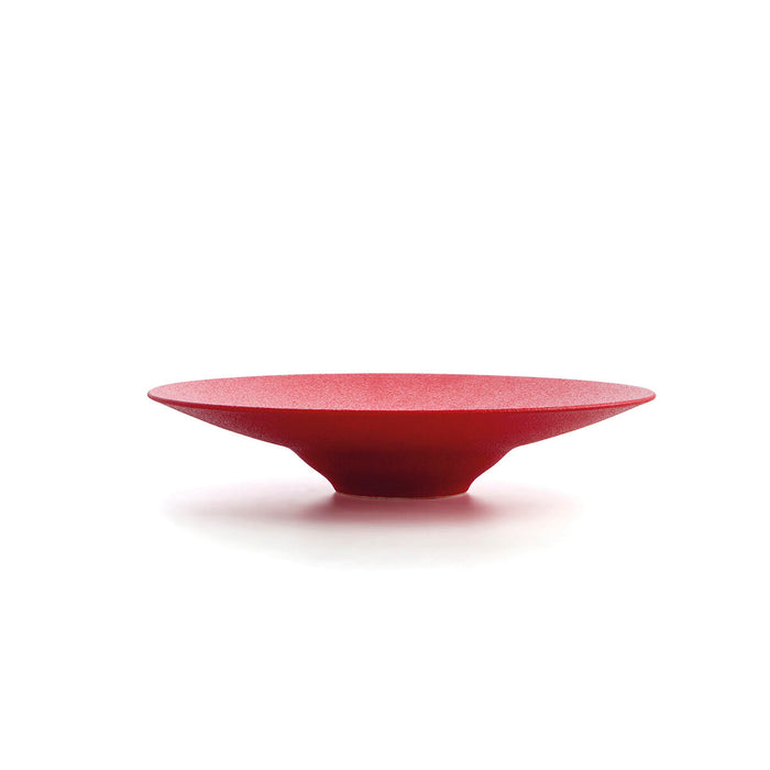 Farfurie Adâncă Ariane Antracita Ceramică Roșu (Ø 28 cm) (6 Unități)