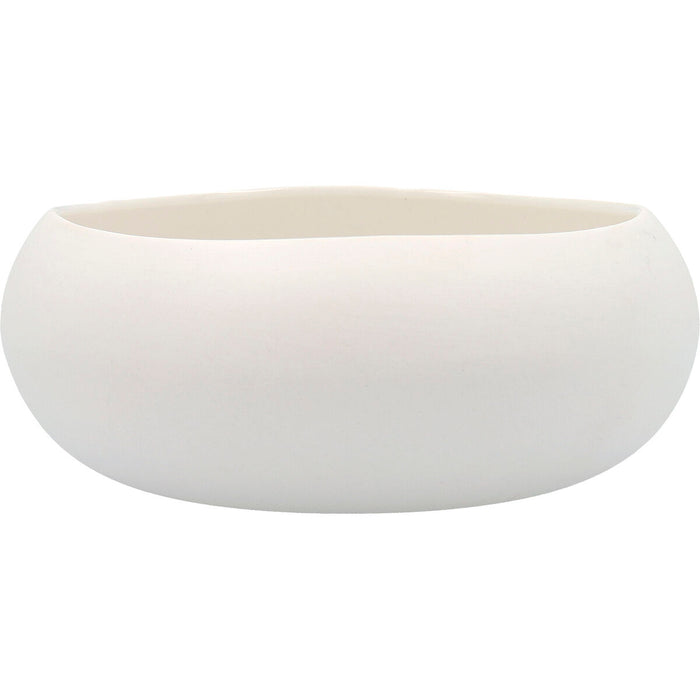 Bol Ariane Organic Ceramică Alb (16 cm) (6 Unități)