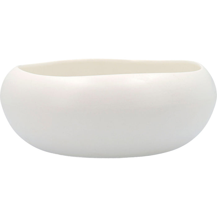 Bol Ariane Organic Ceramică Alb (Ø 21 cm) (2 Unități)