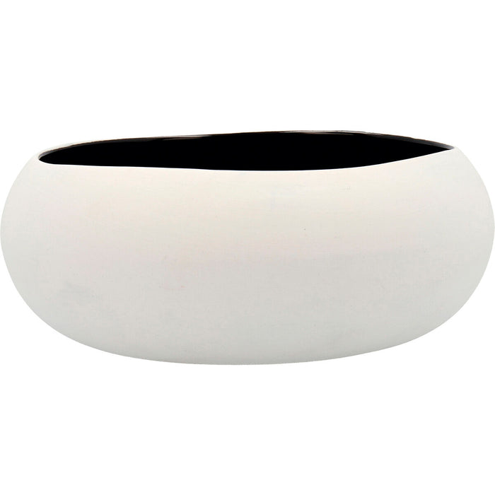 Farfurie Adâncă Ariane Organic Ceramică Negru 16 cm (6 Unități)