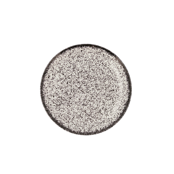 Platou Plat Ariane Rock Negru Ceramică Ø 21 cm (12 Unități)