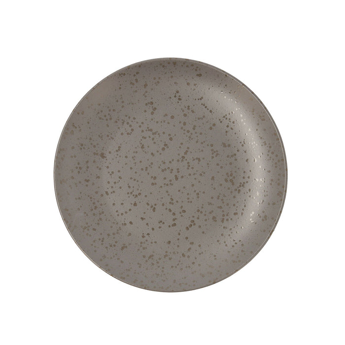 Platou Plat Ariane Oxide Gri Ceramică Ø 27 cm (6 Unități)