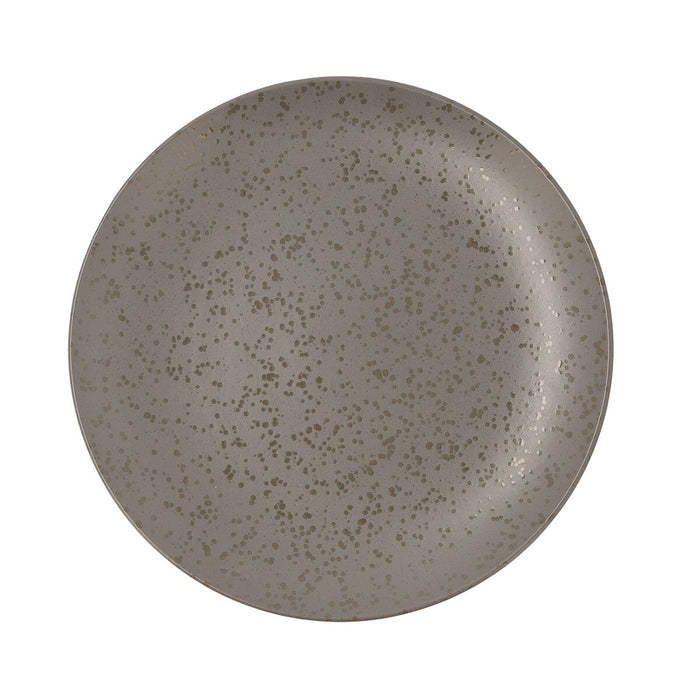 Platou Plat Ariane Oxide Gri Ceramică Ø 31 cm (6 Unități)