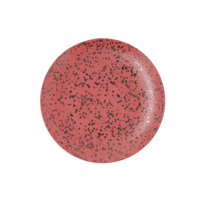 Platou Plat Ariane Oxide Roșu Ceramică Ø 24 cm (6 Unități)