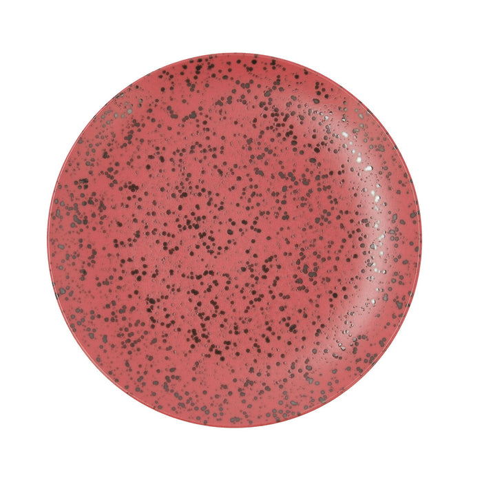 Platou Plat Ariane Oxide Roșu Ceramică Ø 31 cm (6 Unități)