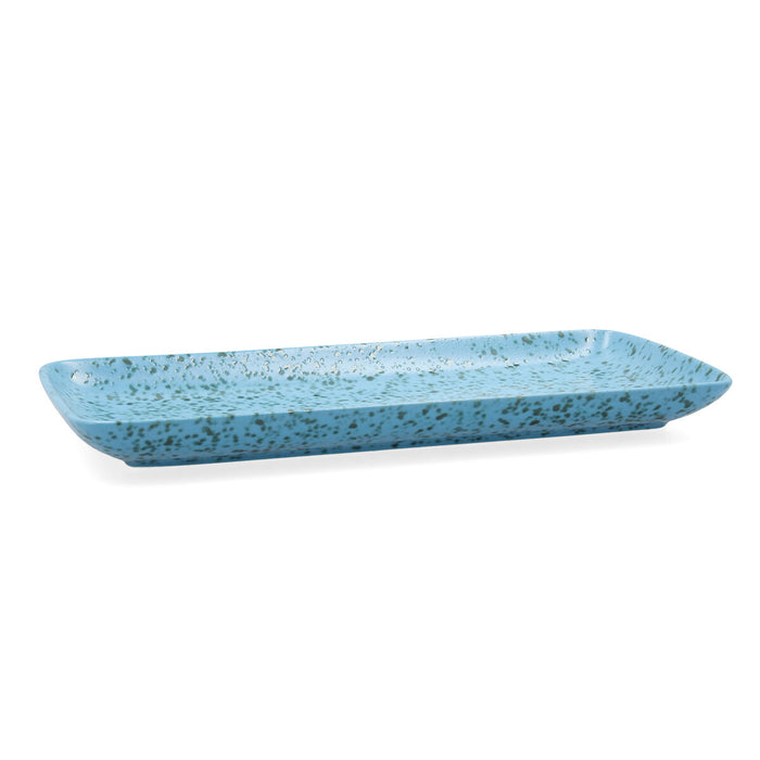 Platou pentru Servire Ariane Oxide Ceramică Albastru (36 x 16,5  cm) (6 Unități)