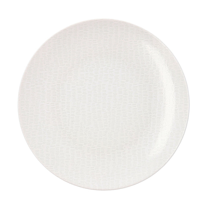 Farfurie Adâncă Ariane Coupe Ripple Ceramică Alb (20 cm) (6 Unități)