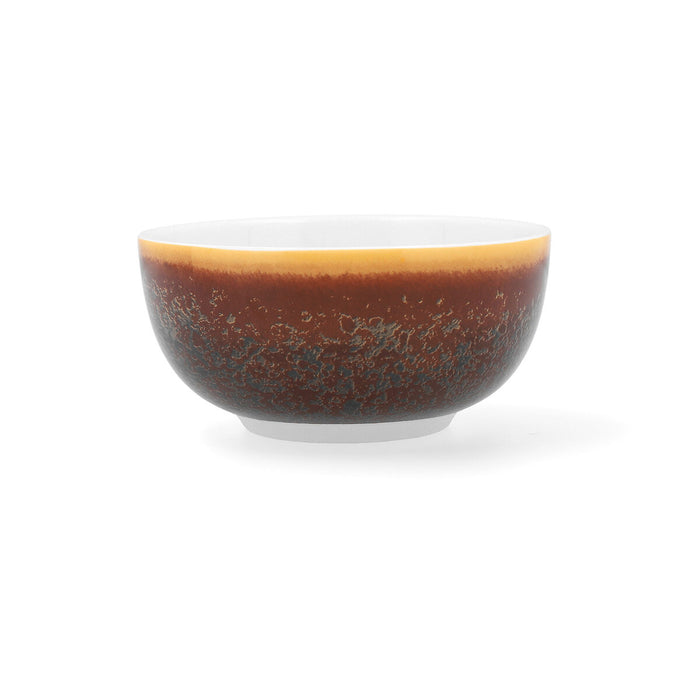 Bol Ariane Coupe Decor Ceramică Maro (12 cm) (12 Unități)