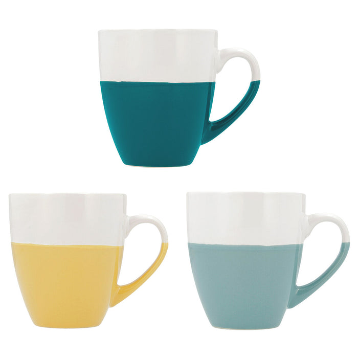 Hrnek Quid Viba Mic Dejun Bicolor Ceramică 400 ml (12 Unități)