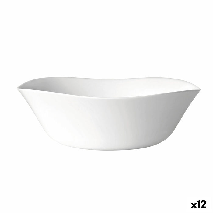 Salatieră Bormioli Rocco Parma Alb Sticlă (24 cm) (12 Unități)