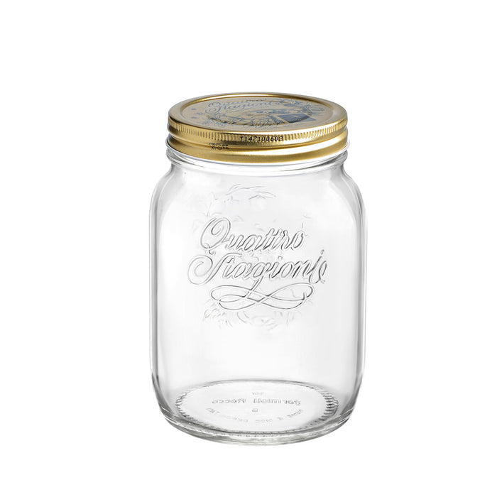 Recipient pentru conservarea alimentelor Bormioli Rocco Quattro Stagioni Transparent Sticlă (2 L) (6 Unități)