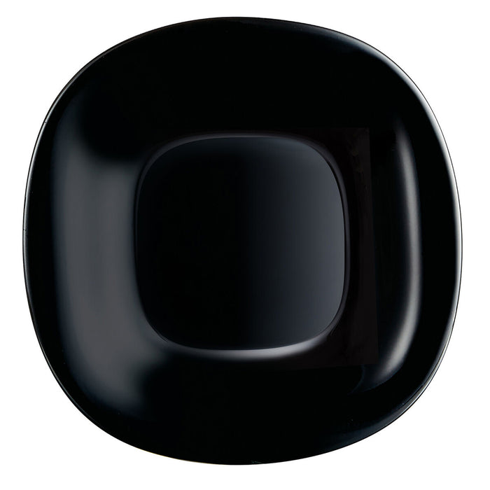 Farfurie pentru desert Luminarc Carine Negru Sticlă (19 cm) (24 Unități)