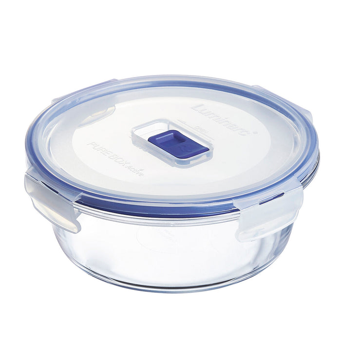 Cutie pentru prânz ermetică Luminarc Pure Box Active 920 ml 15 x 7 cm Bicolor Sticlă (6 Unități)