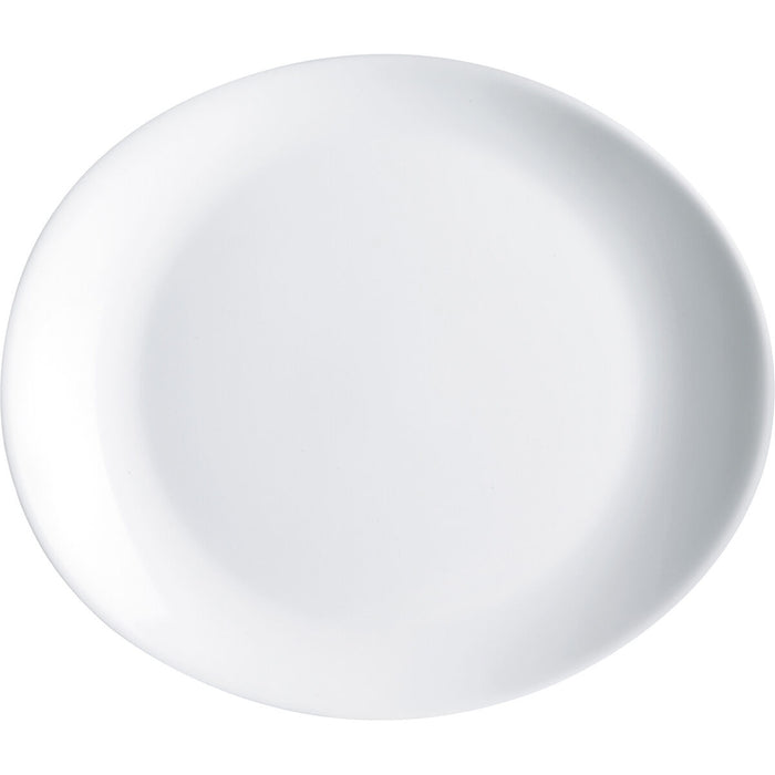 Plochá deska Luminarc Friends Time Carne 30 x 26 cm Alb Sticlă (24 Unități)