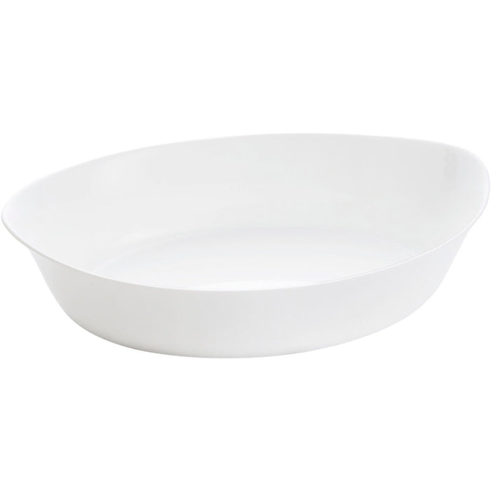 Platou pentru Servire Luminarc Smart Cuisine Oval 32 x 20 cm Alb Sticlă (6 Unități)
