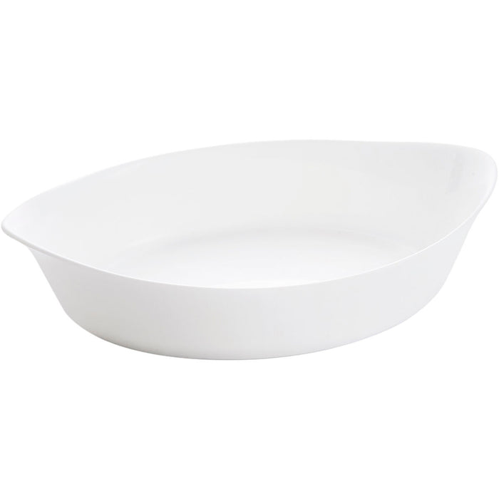 Platou pentru Servire Luminarc Smart Cuisine Oval Alb Sticlă 28 x 17 cm (6 Unități)