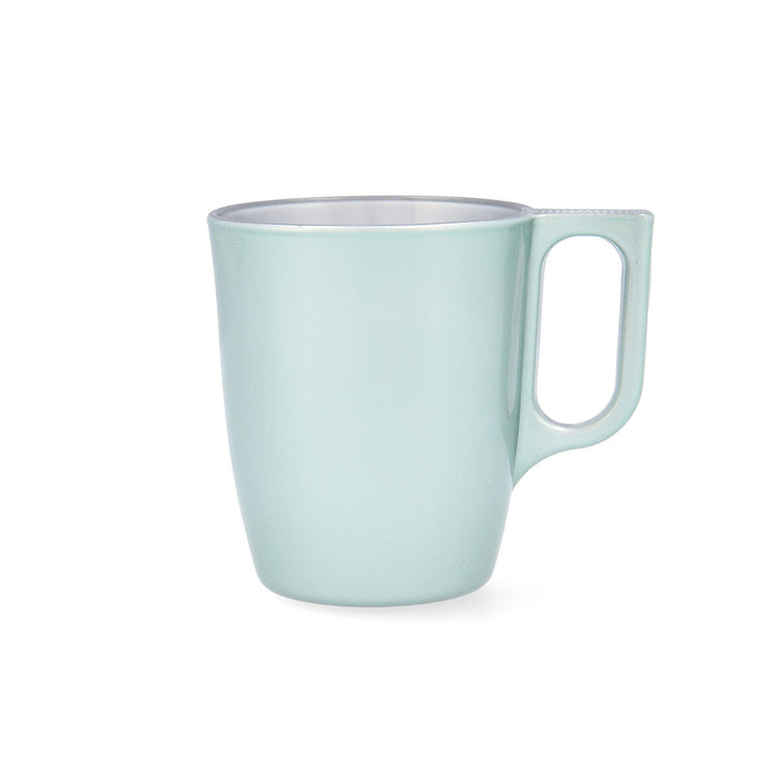 Hrnek Luminarc Flashy Breakfast Mic Dejun Turquoise Sticlă (250 ml) (6 Unități)