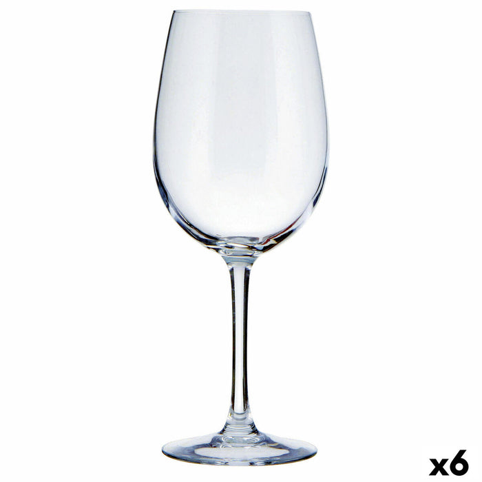Pahar de vin Ebro Transparent 350 ml (6 Unități)