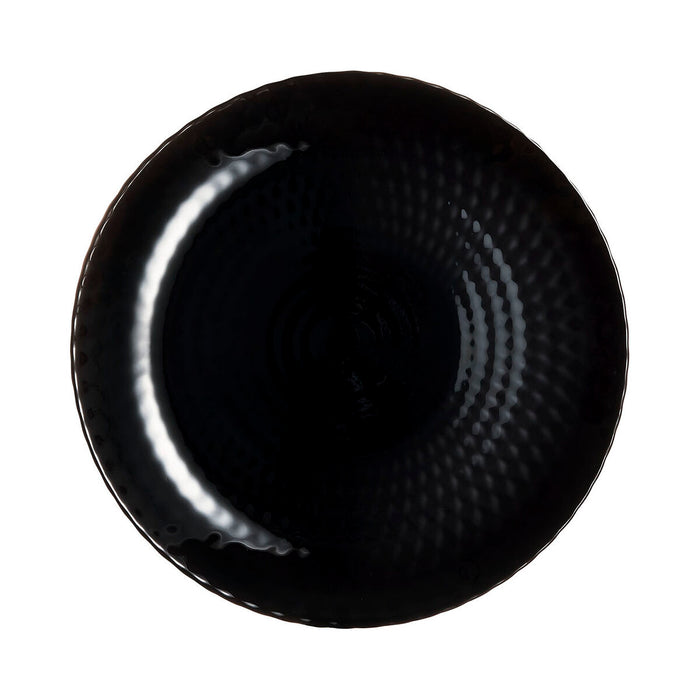 Farfurie pentru desert Luminarc Pampille Negru Sticlă (19 cm) (24 Unități)