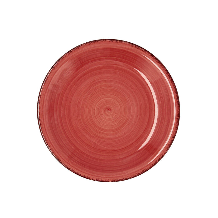 Farfurie pentru desert Quid Vita Ceramică Roșu (19 cm) (12 Unități)
