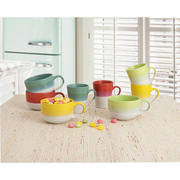 Hrnek Quid Atenua Ceramică Multicolor (300 ml) (12 Unități)