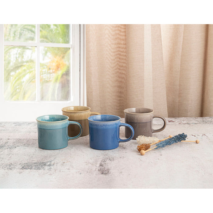 Hrnek Quid Duo Ceramică Multicolor (265 ml) (12 Unități)