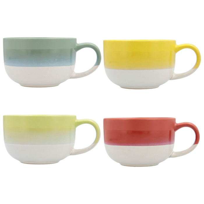 Hrnek Quid Atenua Ceramică Multicolor (460 ml) (12 Unități)