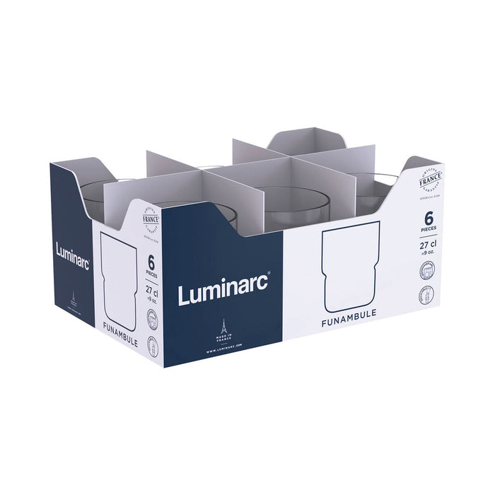 Pahar Luminarc Funambule Transparent Sticlă 270 ml (24 Unități)
