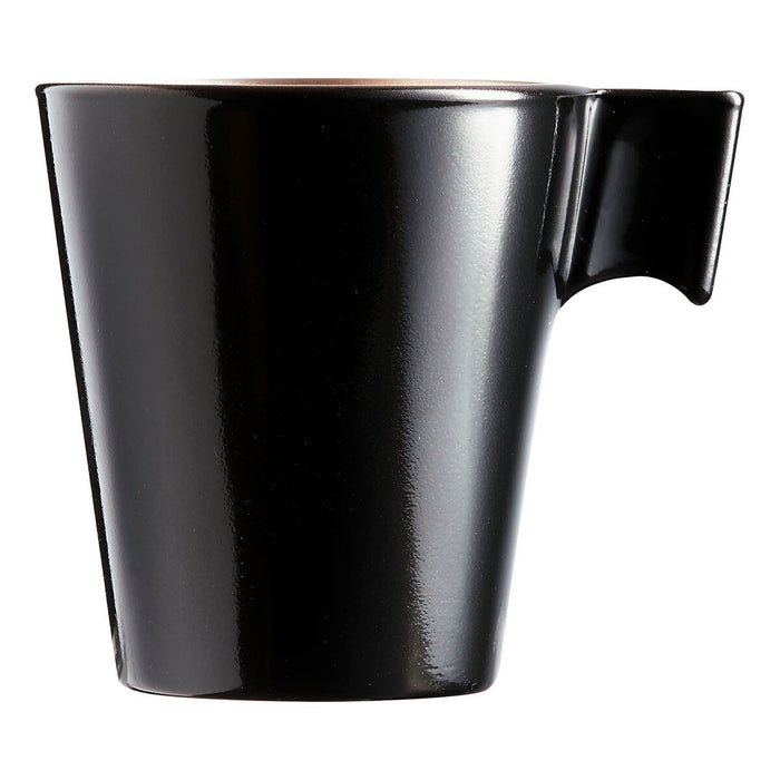 Cană tip Halbă Luminarc Flashy Negru 80 ml Bicolor Sticlă (24 Unități)