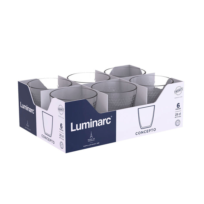 Pahar Luminarc Concepto Pampille 250 ml Transparent Sticlă (24 Unități)
